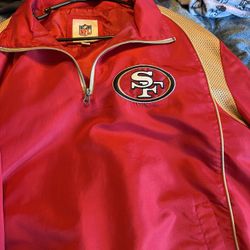 SF FORTY NINERS WINDBREAKER 