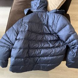 Reebok Winter Bubble Coat. Rain Resistant. Detachable Good. 