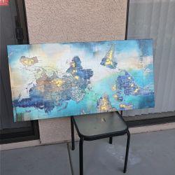 Poster  South Atlantic Map