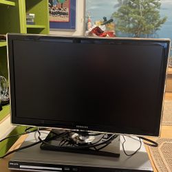 DVD Player And Small Monitor