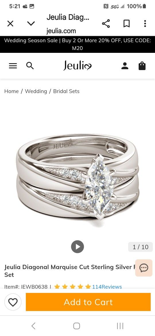 Wedding Ring Set