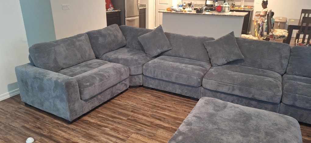 Sectional  Couch - 7+ Seats