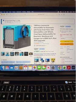Commercial dehumidifier