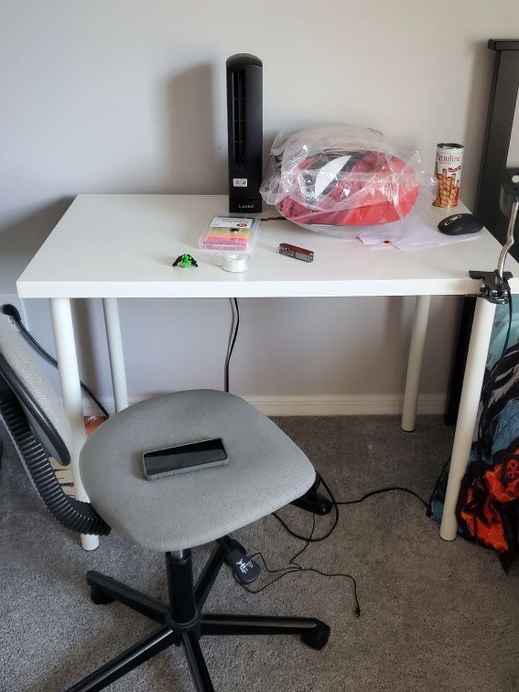 Free IkEA desk And Chair