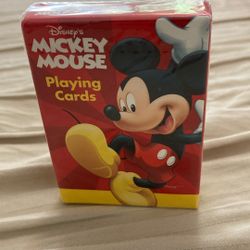 Mickey Mouse. Playing Cards 