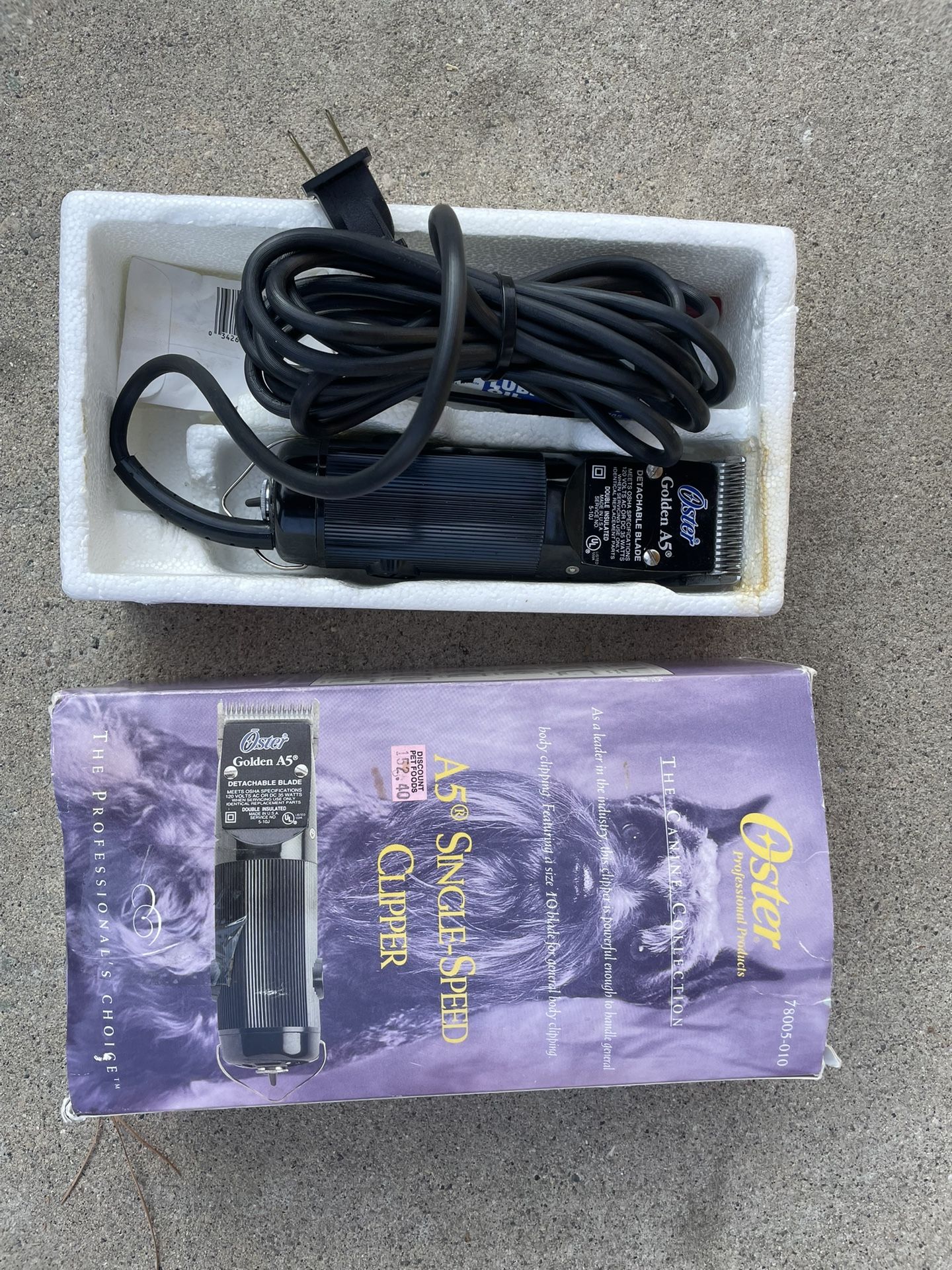 Oster Single Speed Dog Clipper