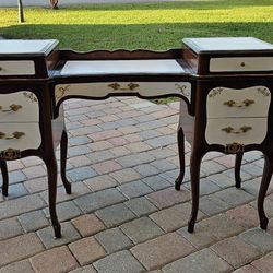 LAMMERT ~ VINTAGE VANITY ( SOLID WOOD)