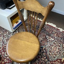 Antique Claw Glass Ball Foot Piano Stool Chair