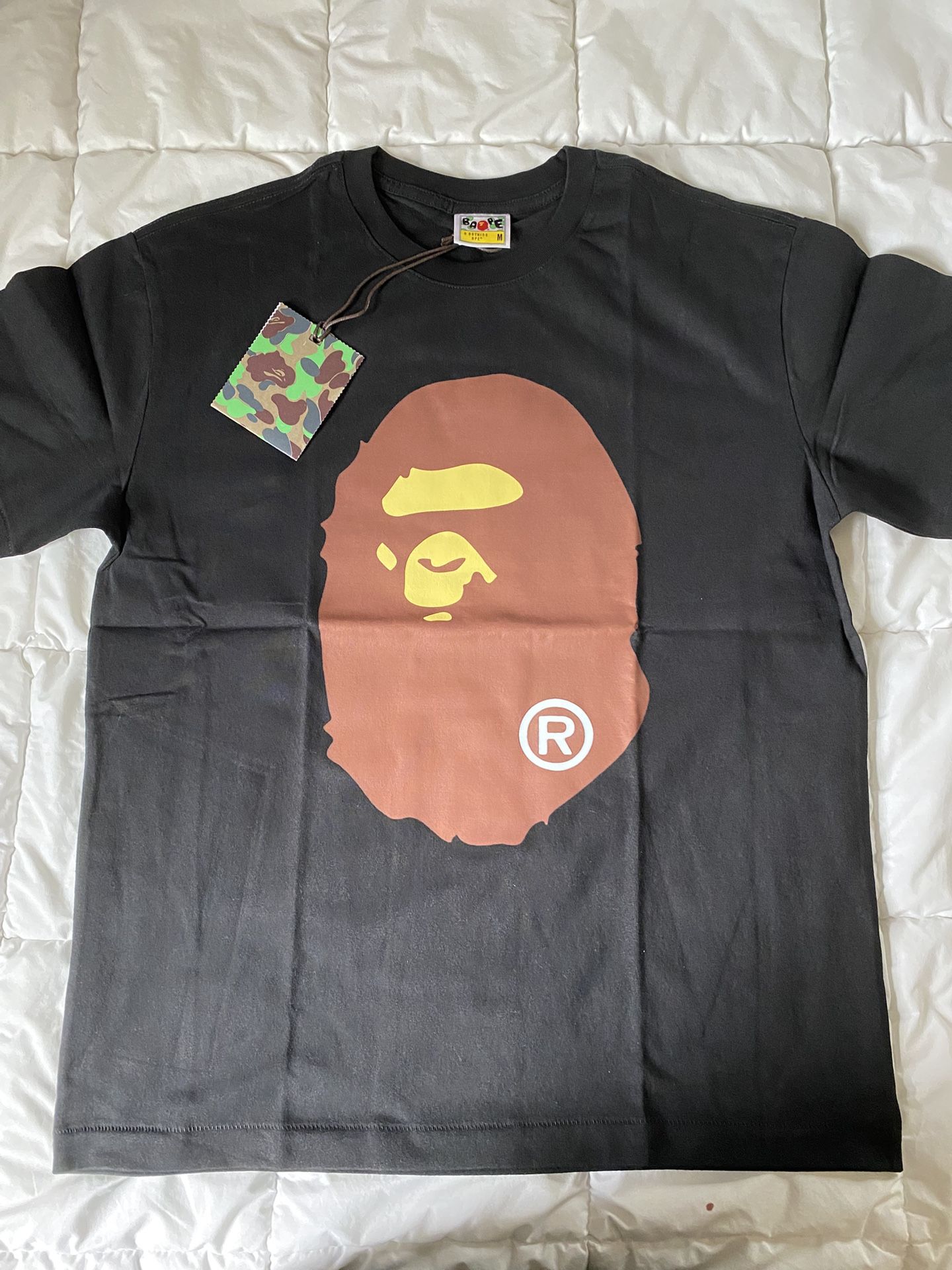 BAPE Black Ape Head T-Shirt Size medium