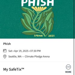 Concert tickets 