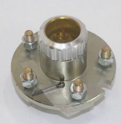 Boat Trailer 5 Lug BT150A Oil Bath Hub Kit for 1-1/16 Straight Spindle (contact info removed)33, Gold