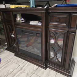 Electric Fireplace/ TV Stand