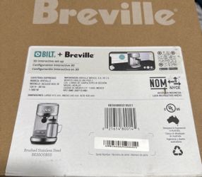 Breville Bambino Plus Espresso Coffee Machine/ Maker BES500BSS1BUS1