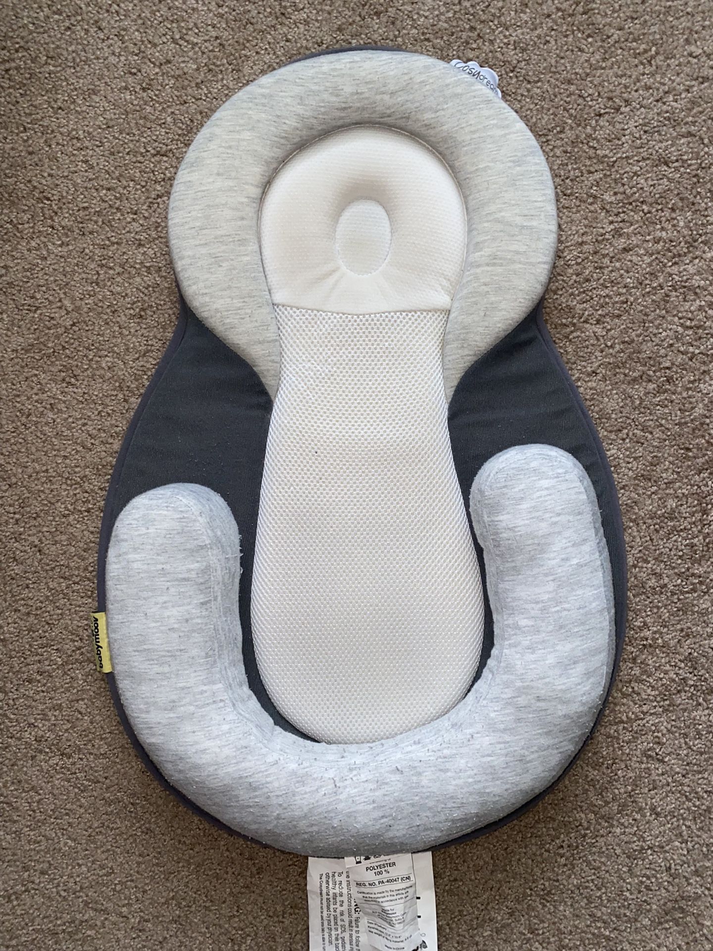 Babymoov Anti-Flip Portable Pillow Mattress/Lounger