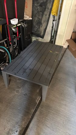 Outside table , needs cleaning