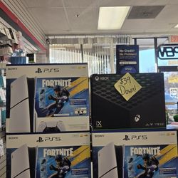 Ps5 Disc Fortnite Bundle On Payments With $50 Down 