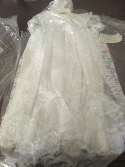 Girls christening gown