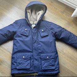Lands’ End Kids’ 10-12 Down Hooded Winter Jacket