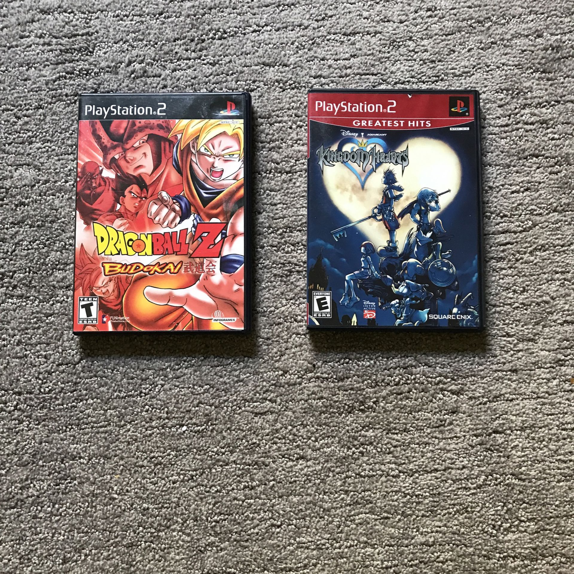 Two PlayStation 2 Games