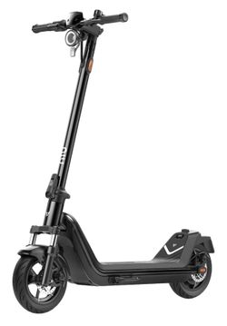 NIU - KQi 300P Foldable Electric Kick Scooter W/ 30 mi Max Range & 20 mph Max Speed - Black