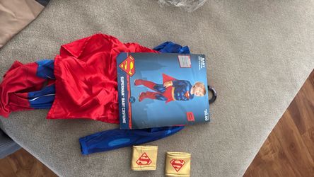 Superman Baby Costume with Wrist Cuffs
