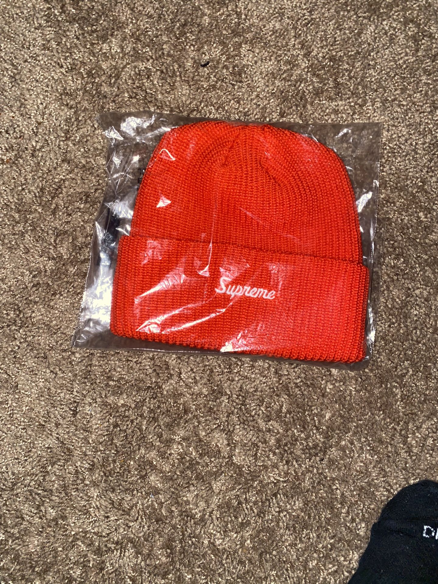 Supreme Red Beanie
