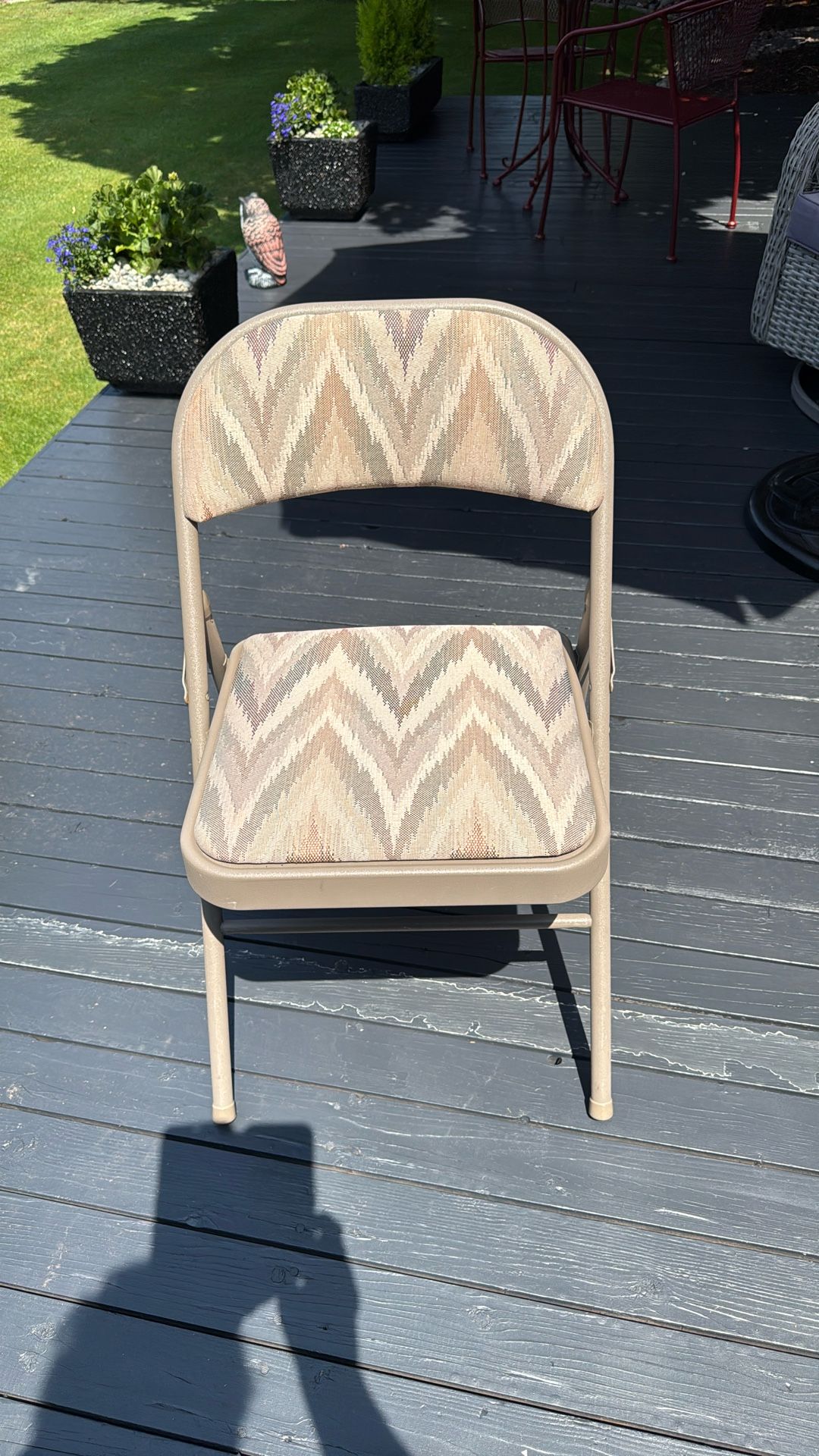 Metal Padded Folding Chairs. 13