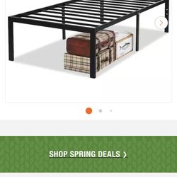 Twin Metal Frame Platform