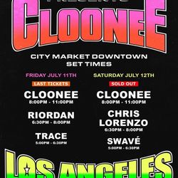 CLOONEE | Fri & Sat