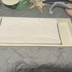 Baby Changing Tray With Changing Pad And Two Covers 