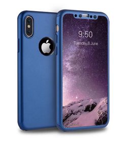 iPhone X Case - Full Protection & Free Tempered Glass
