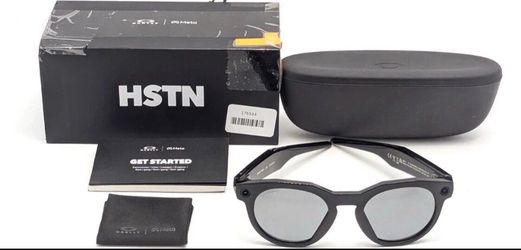 Oakley Meta - HSTN glasses - with Meta AI, Audio, Photo, Video Compatibility - Clear Lenses - Black