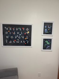 3 Piece Space Picture Set