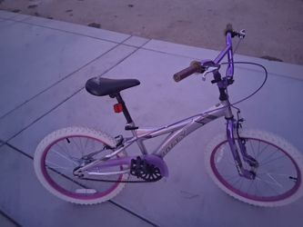 Huffy Girls BMX Bike Purple and Silver