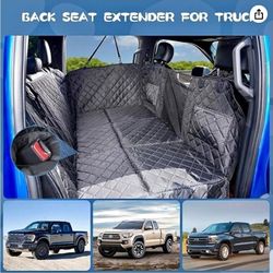Pet Seat Cover for Back Seat Truck, Large Space
