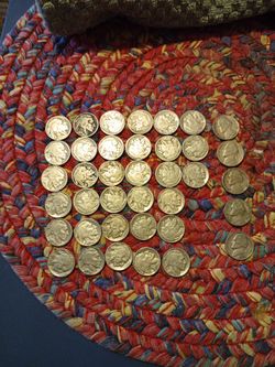 Coins.. buffalo head nickels seeing the date on them all of them