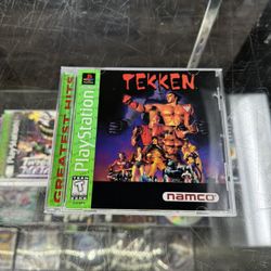 Tekken Ps1 $40 Gamehogs 11am-7pm