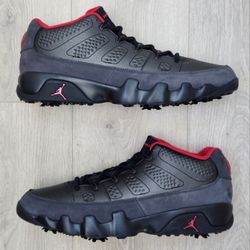 Nike Air Jordan 9 Low Golf Shoes 'Shadow' FJ5934-002 Men's Size 8 New MSRP $230