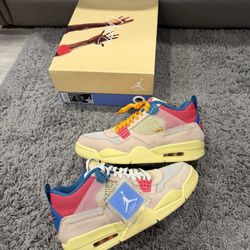 Air Jordan Retro 4 Union Guava Size 9.5