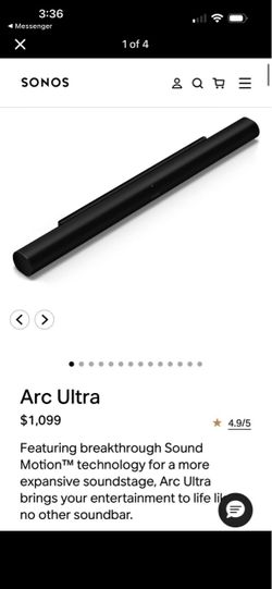 Sonos arc ultra  new never open
