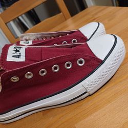 Converse All Stars Burgundy Red Women's Size 8