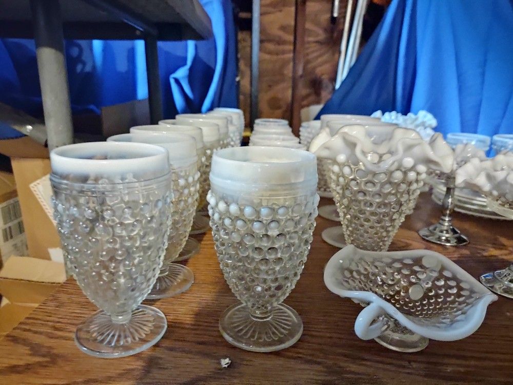 Fenton Hobnail Opalescent Collection