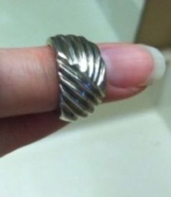 Solid sterling silver ring