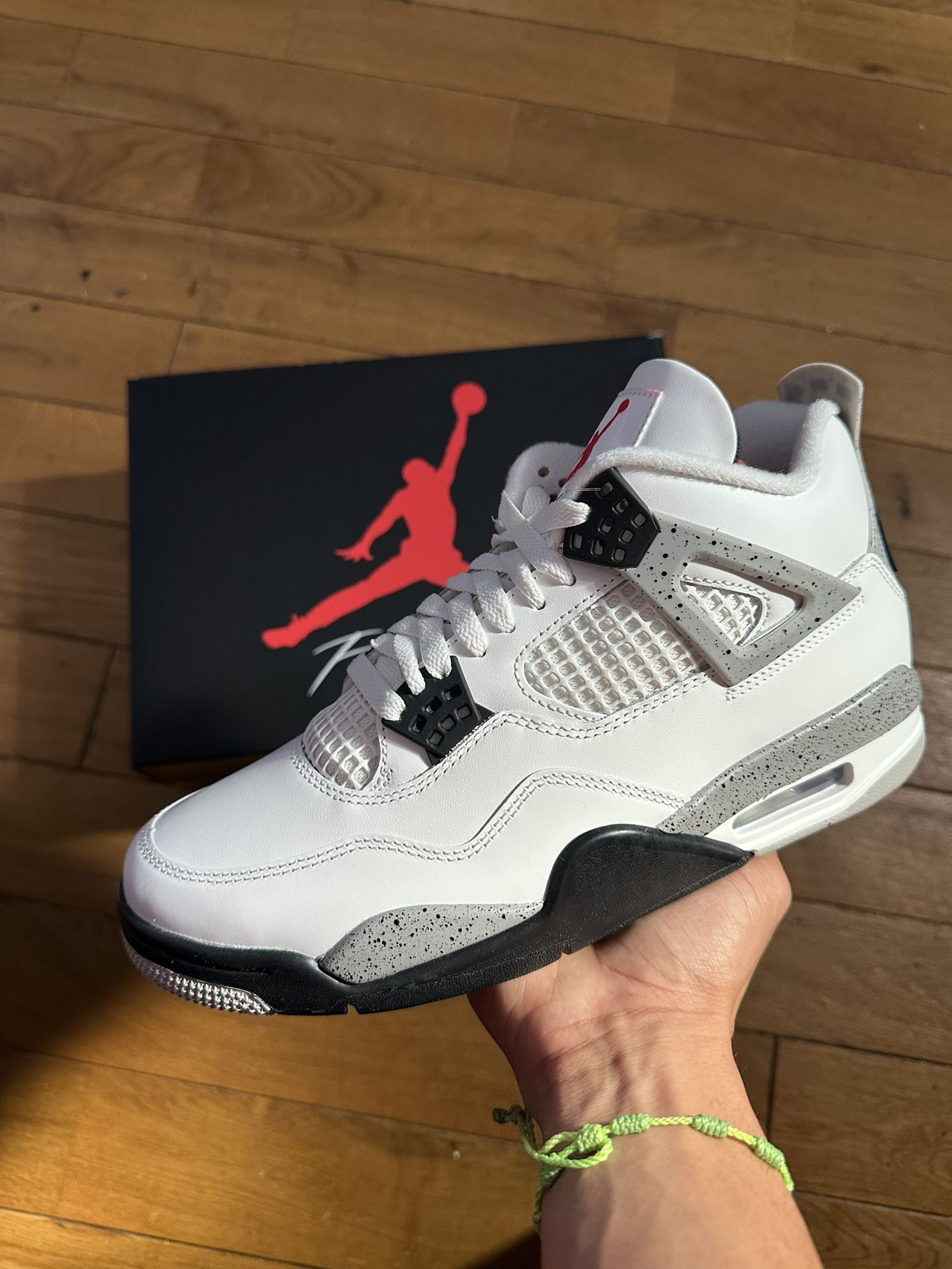 Jordan 4 White Cement Size 8