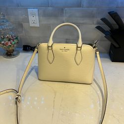 White Kate Spade Purse 