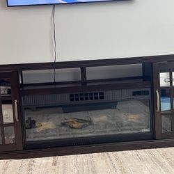 Tresanti Mayson TV Stand Electric Fireplace