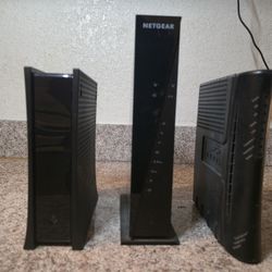 3 X Internet MODEM (inc. Spectrum)