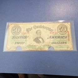 Collectible Coin &Currency Fifty Dollar Bill 