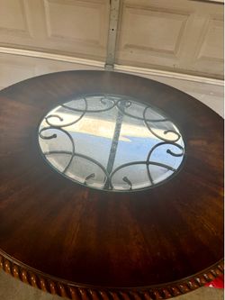 Round High Top Table