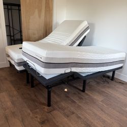California King Bed Split Cal King Adjustable Bed Sleep Science Napa Iflip Adjustable Bed ! Movable Bed Free Delivery 